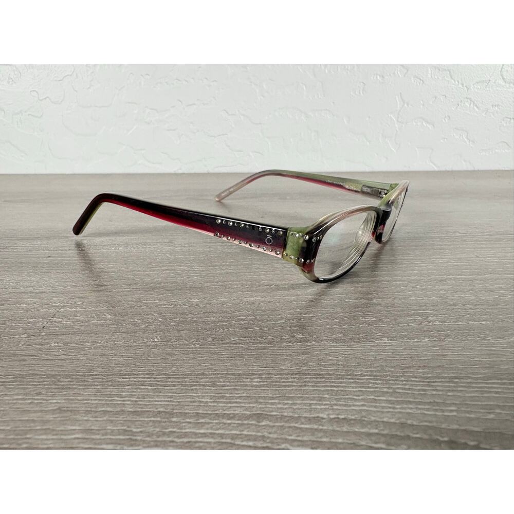OAT Milan‎ Designer Eyeglass Frames – Multicolor Rhinestone Detail – Italy
